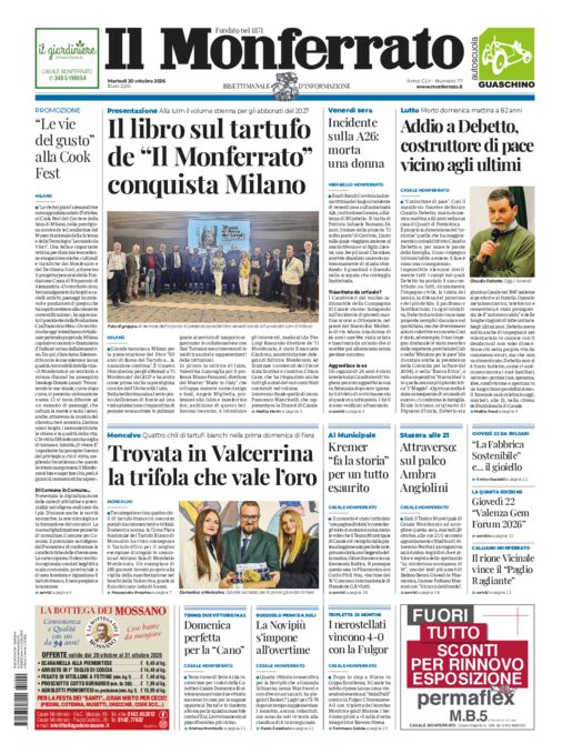 Il Monferrato - Edizione 77 del 20/10/2026